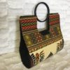 Ivory Authentic Dashiki Hard Body Hand Bag