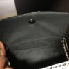 Black White African Ankara Clutch Purse Plus Chain Handle