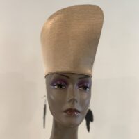 Gold Satin African Crown Head Dress